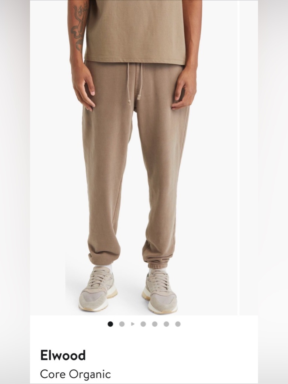 Elwood
Core Organic
Cotton Brushed
Terry Sweatpants